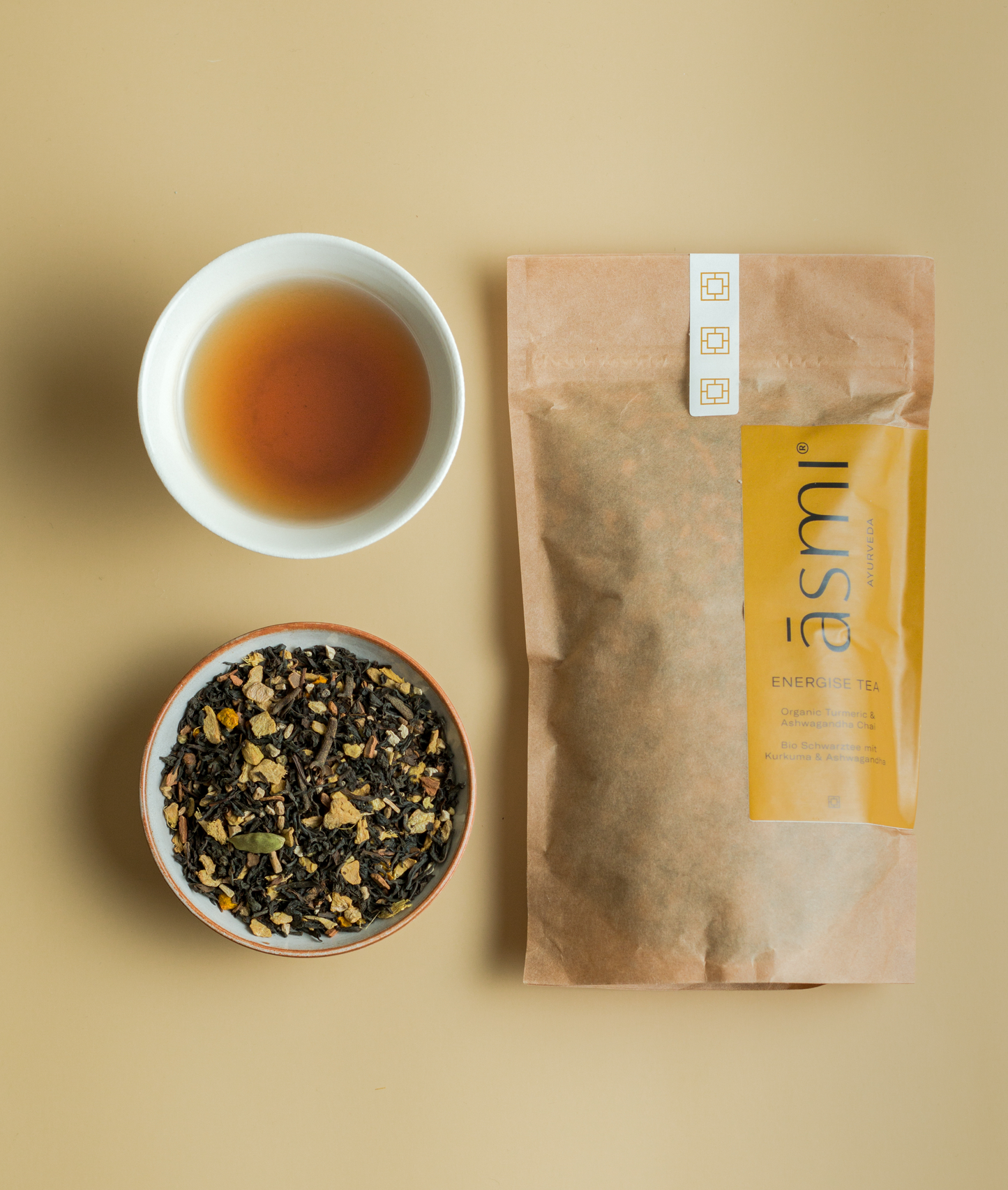 Energise Tea · Ashwa Noir — Eco Paper Bag