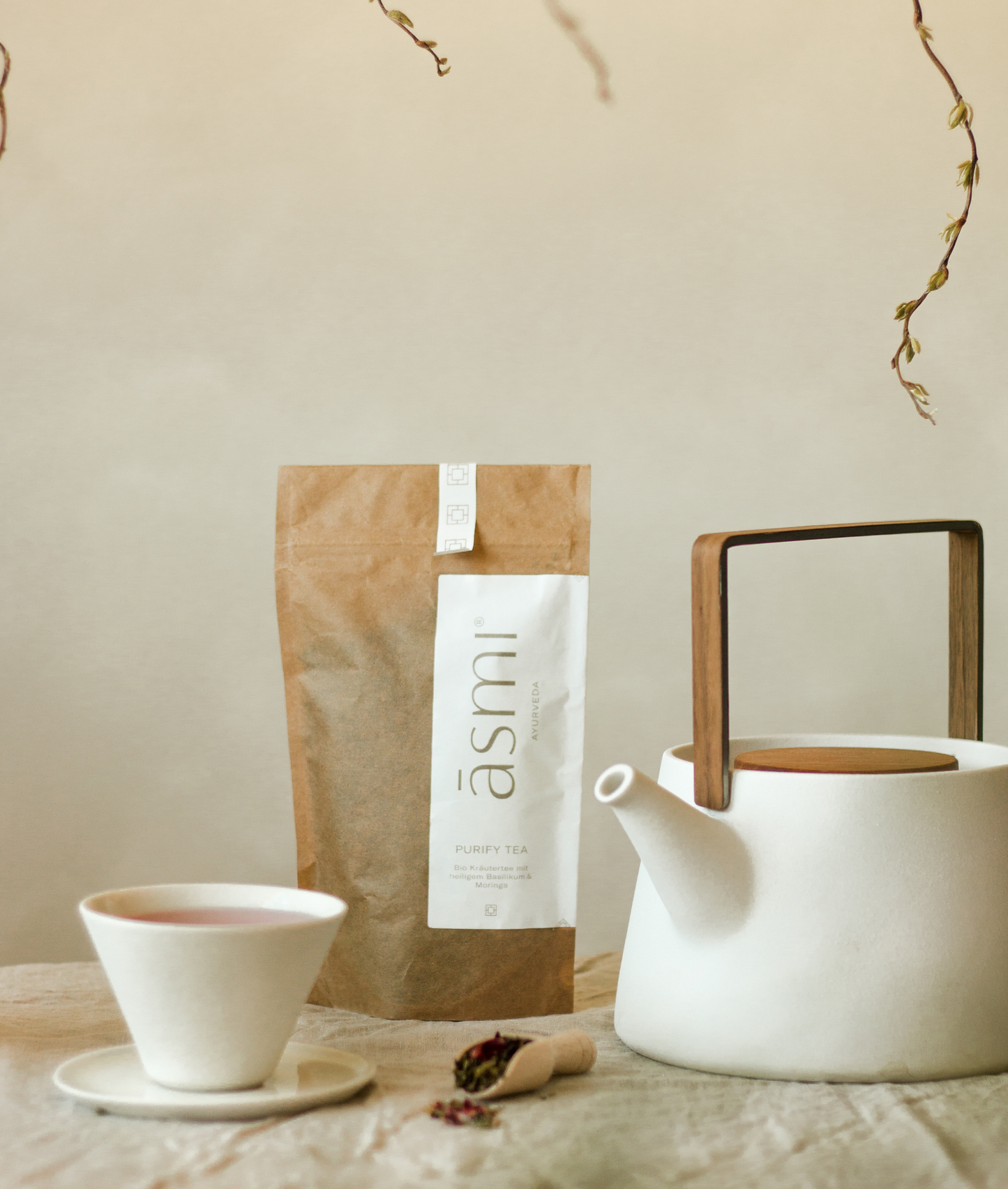 Purify Tea · Herba Verde — Eco Paper Bag