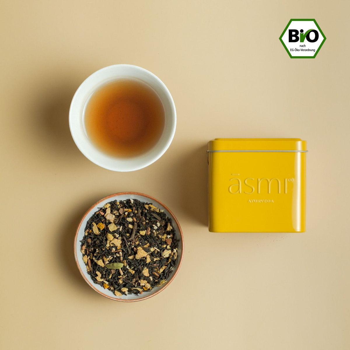 Organic Ayurvedic Tea - Energise Ashwa Noir Ashwagandha & Turmeric 100g