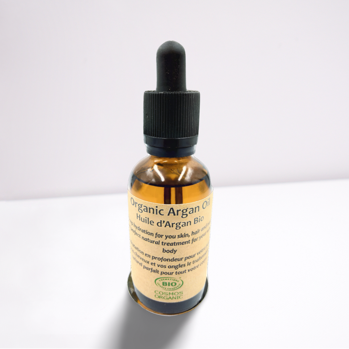 Organic Argan Oil Pure 50ml - Multi-Use for Face Hair & Nails
