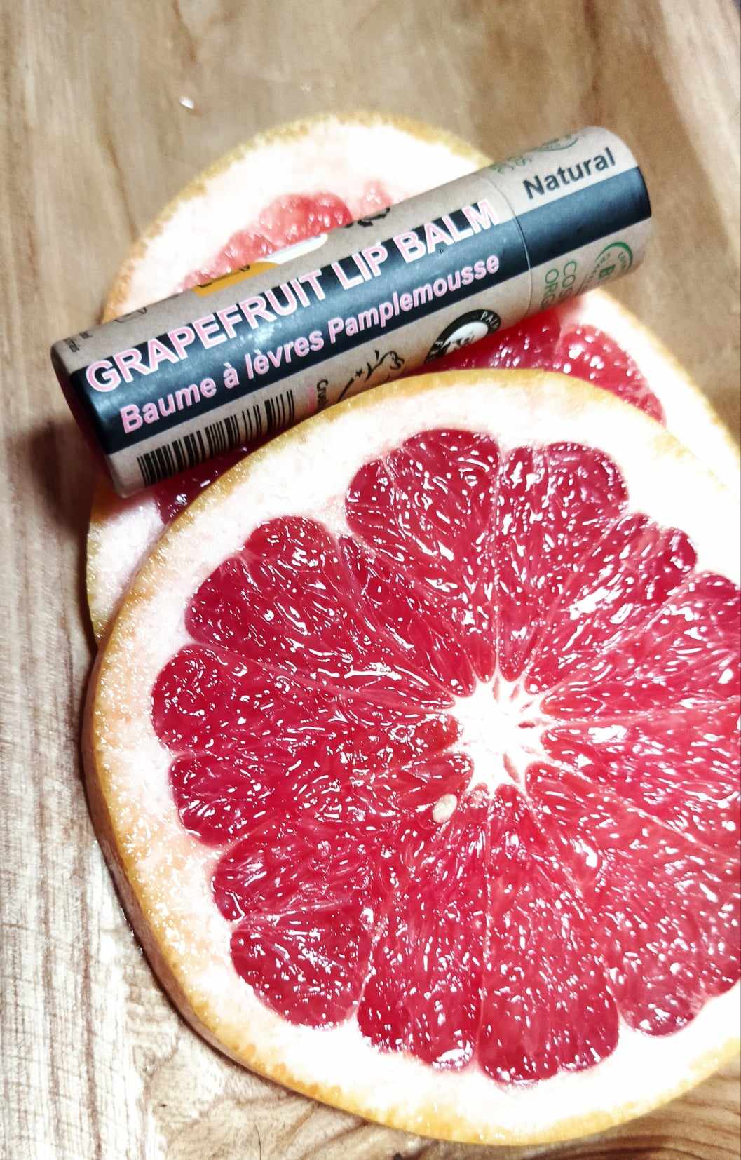 Organic Pink Grapefruit Lip Balm 15ml