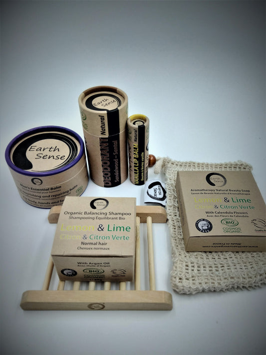 Gift Set - For Him - Sandalwood, Lemon & Lime & Tangerine - 1 Piece - MADE TO ORDER