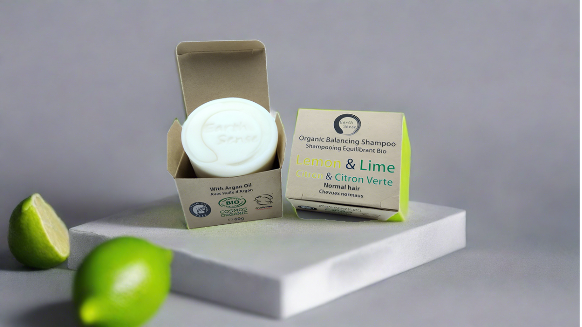 Solid Shampoo Bar — Lemon & Lime (Normal Hair)