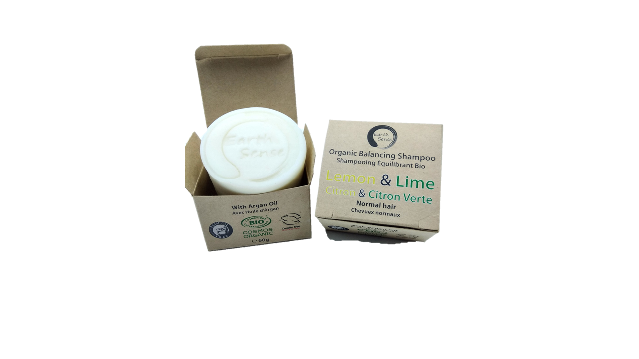 Solid Shampoo Bar — Lemon & Lime (Normal Hair)