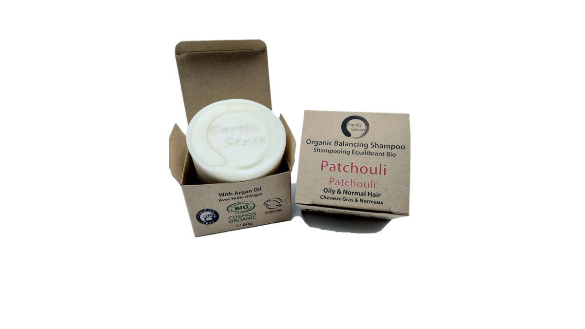 Solid Shampoo Bar — Patchouli (Oily Hair)