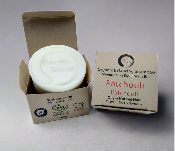 Solid Shampoo Bar — Patchouli (Oily Hair)