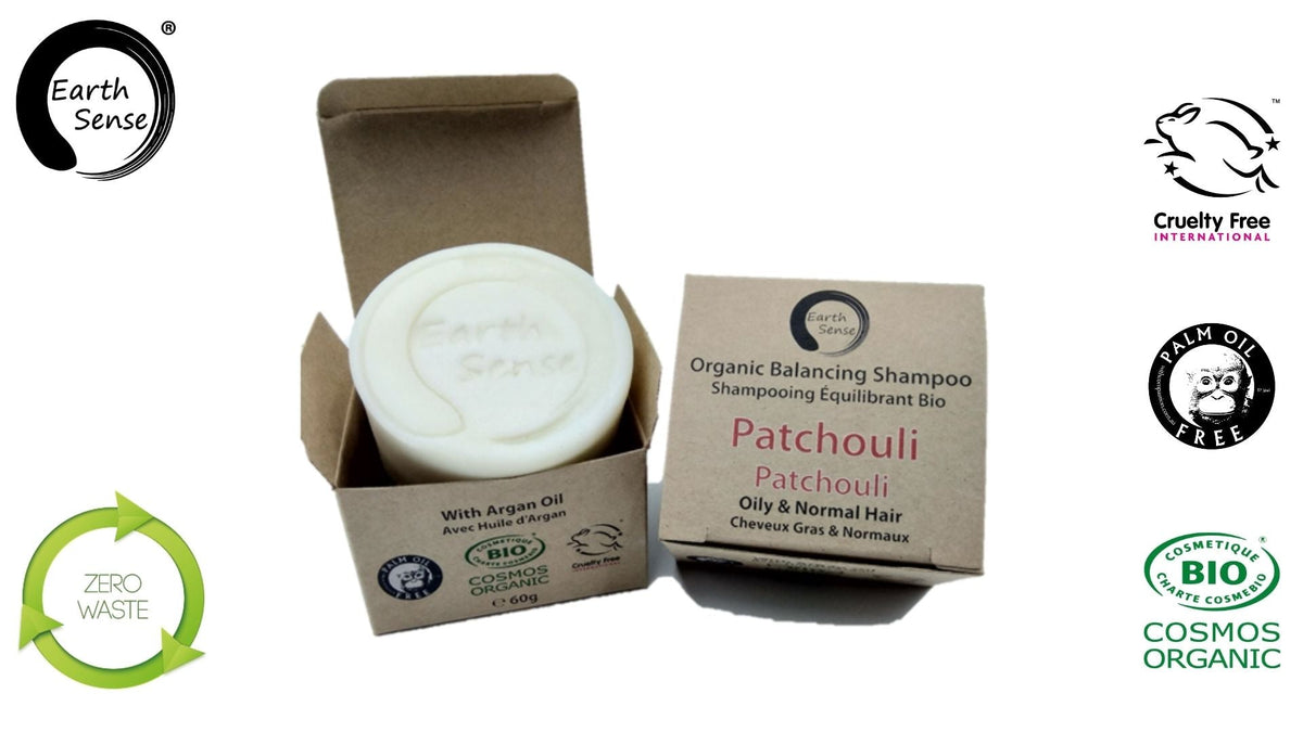 Solid Shampoo Bar — Patchouli (Oily Hair)