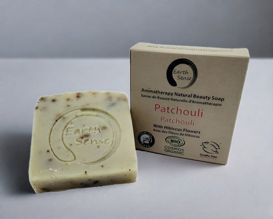 Organic Solid Soap — Patchouli & Hibiscus