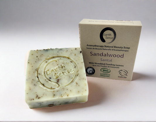 Organic Solid Soap — Sandalwood & Comfrey